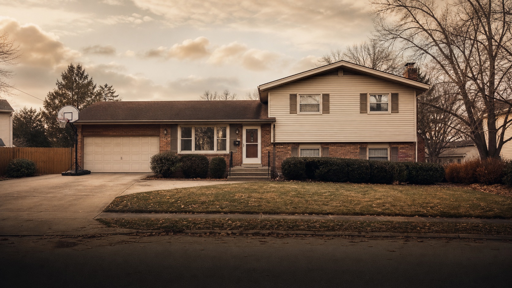 Representative suburban Illinois home for the Married with Children affordability case